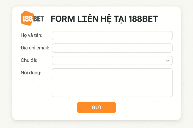 Form Lien He Form liên hệ tại 188BET