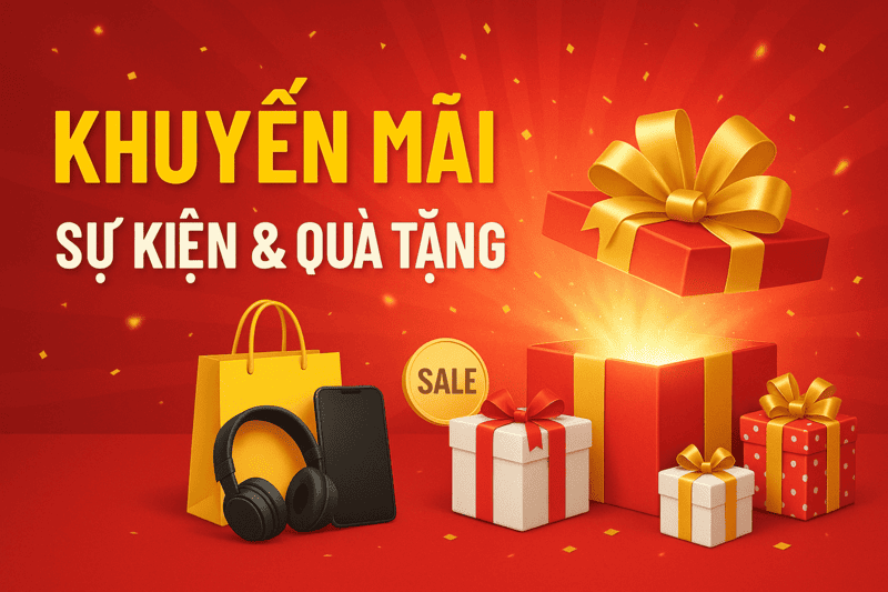 Khuyen mai su kien qua tang Khuyến mãi sự kiện & quà tặng