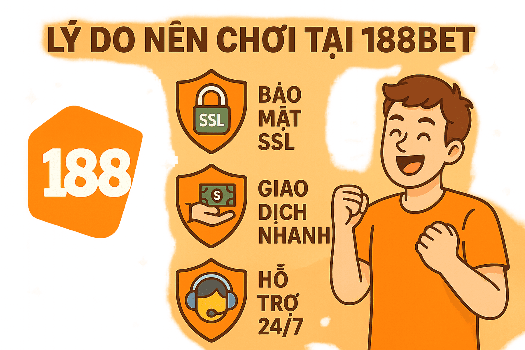 Ly do nen choi tai 188BET Lý do nên chơi tại 188BET