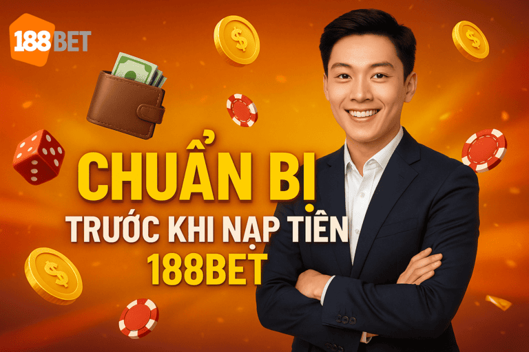 chuan bi truoc khi nap tien chuẩn bị trước khi nạp tiền