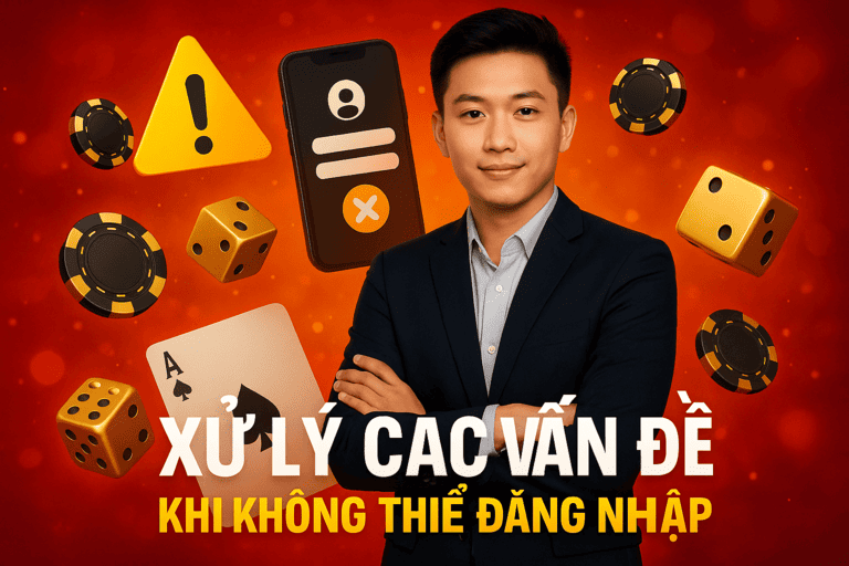 xu ly van de khi khong the dang nhap xử lý vấn đề khi không thể đăng nhập